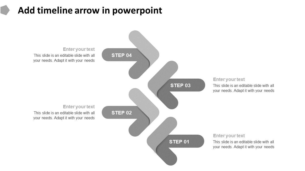 Free - The Best Add Timeline Arrow in PowerPoint Slide Design